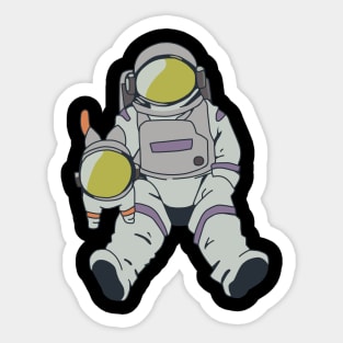 Ichimatsu in Space Sticker